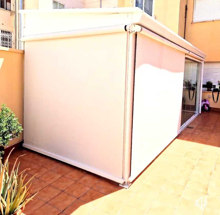 Toldo vertical