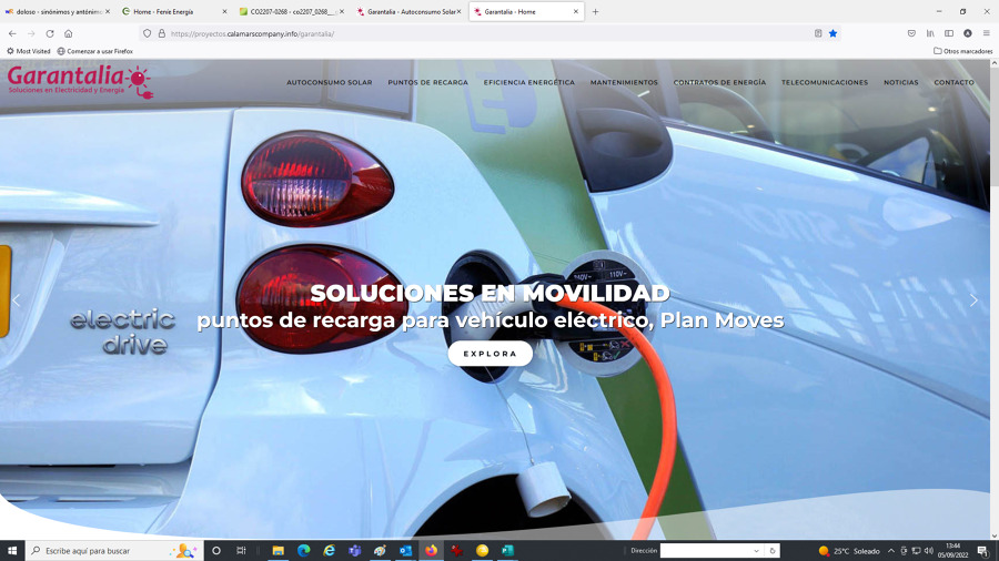 Puntos de recarga