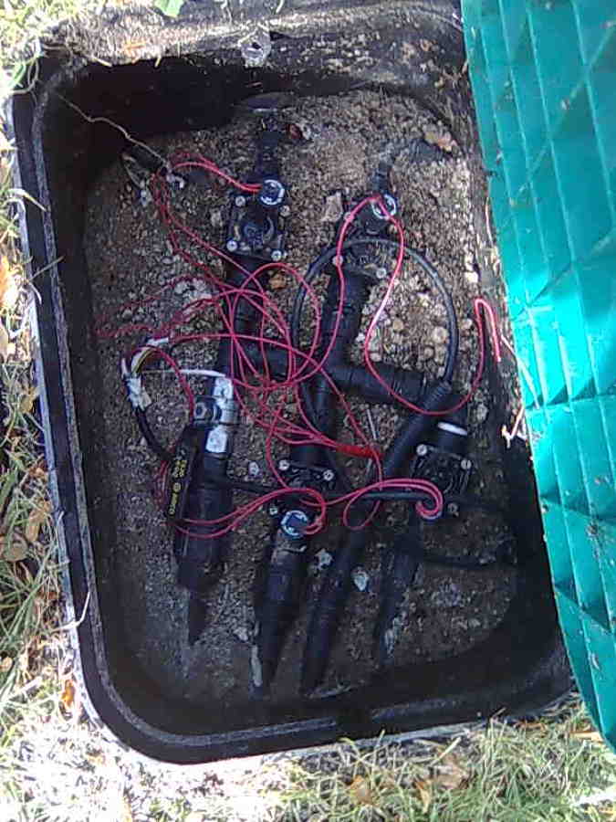 Electroválvulas, riego automático