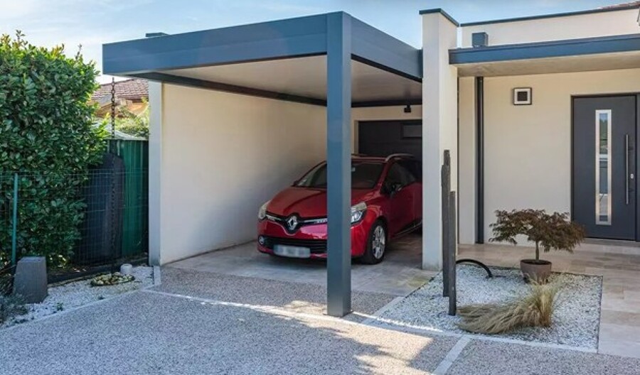 Marquesina autoportante