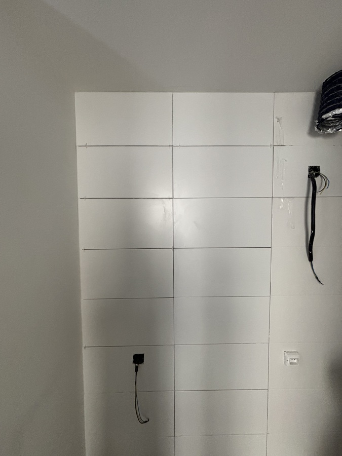 Pared de pladur y alicatado