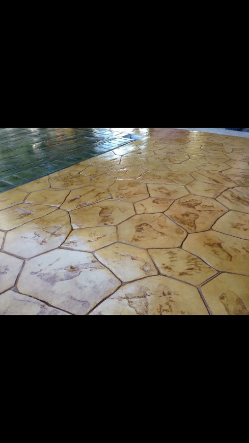 Hormigon impreso