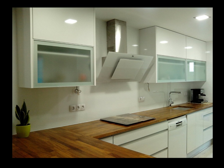 Reforma cocina microcemento