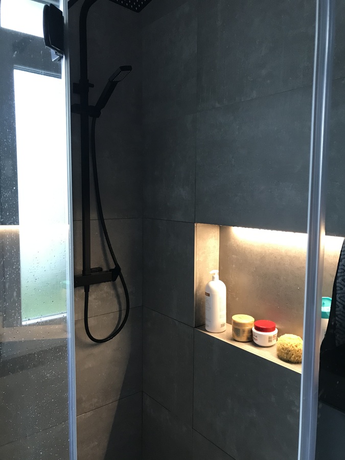 Baño terminado.
