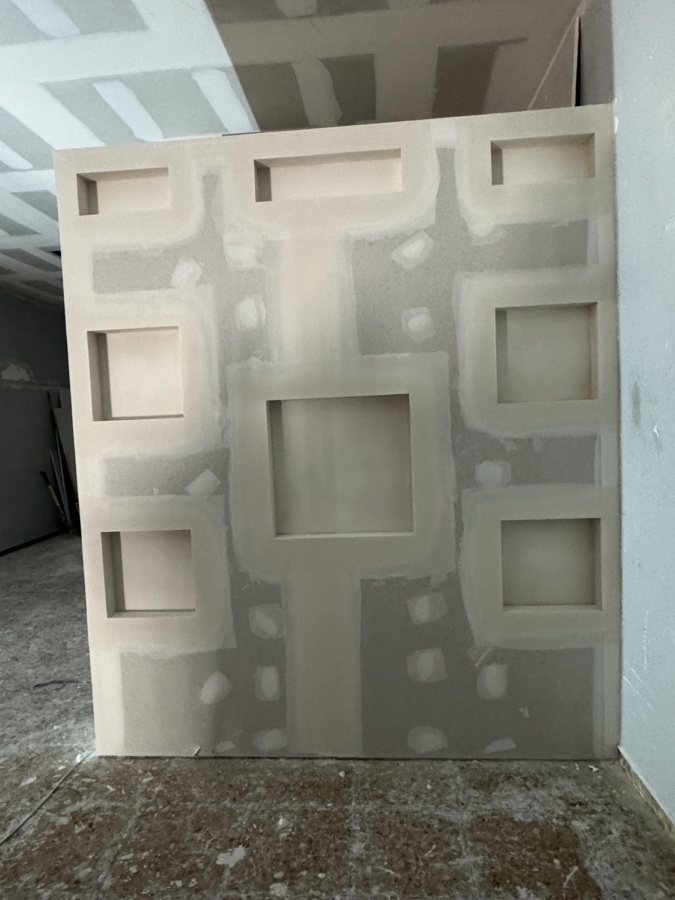 Estantería con iluminación LED /con tratamiento de juntas