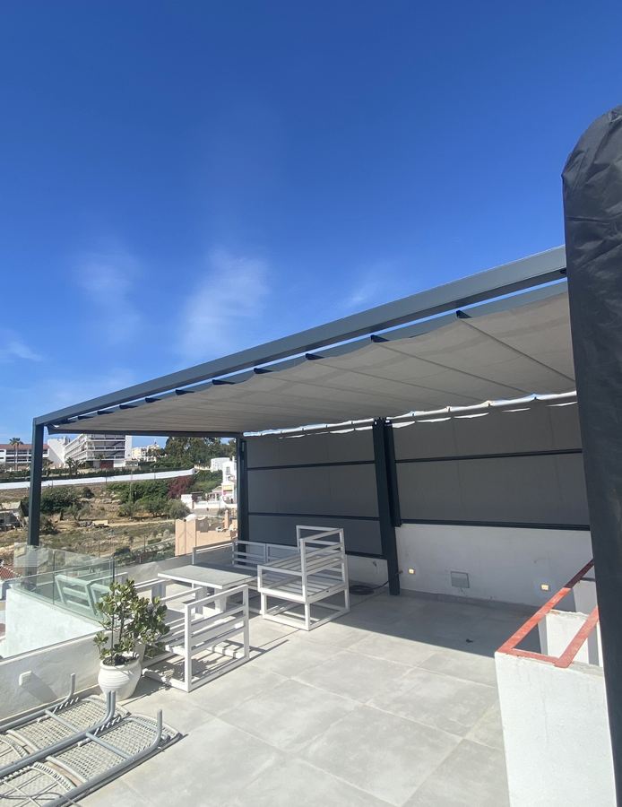 Estructura 110x110 ral 7016 tx
