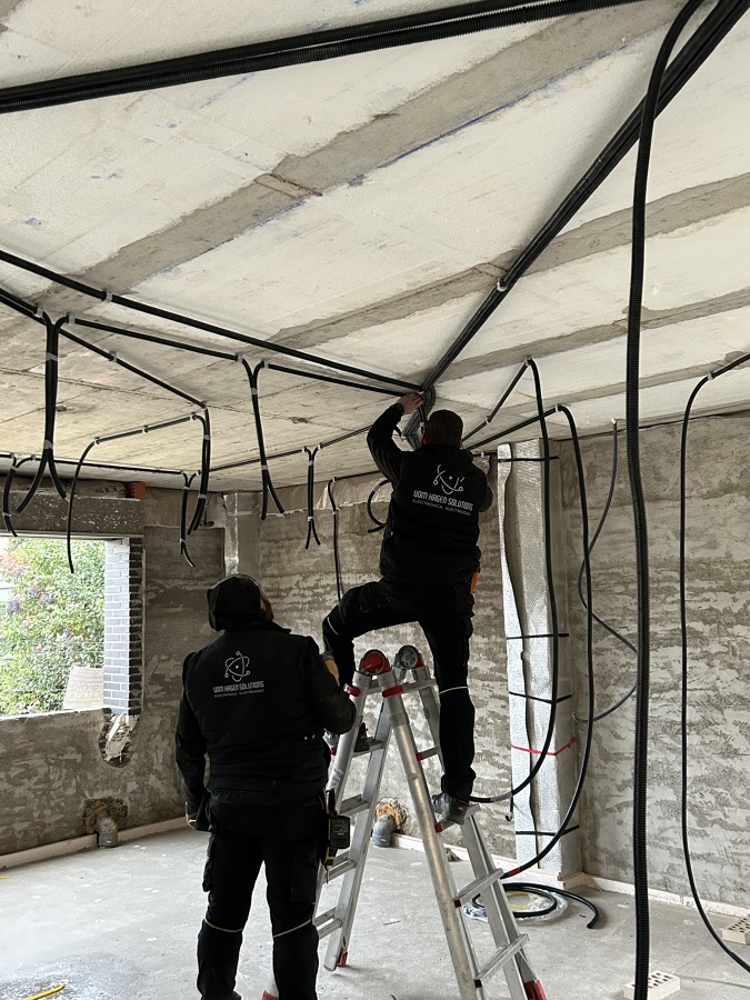 Instalacion de tubo obra nueva