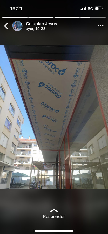 Instalación techos