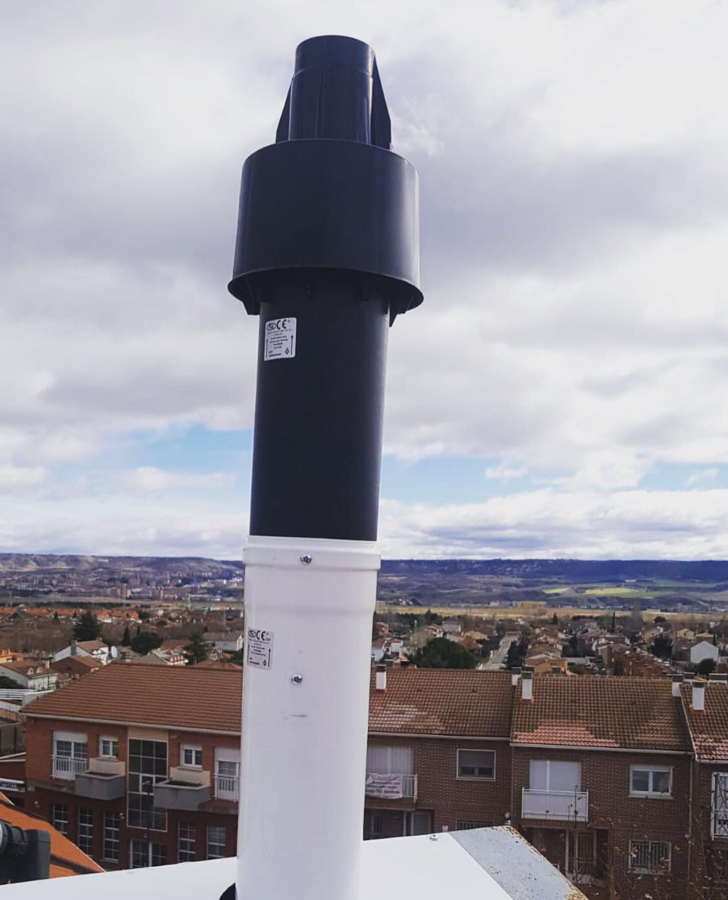 Foto: Salida de Humos por Cubierta de Seralgas #2064967 - Habitissimo