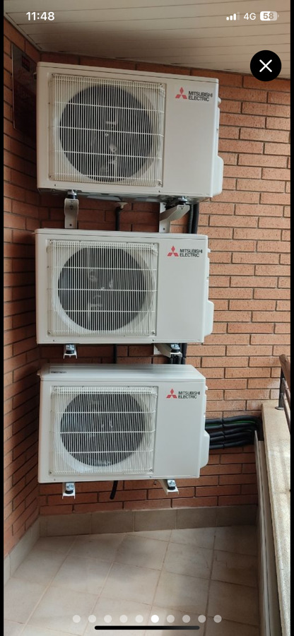 Instalación de aire acondicionado