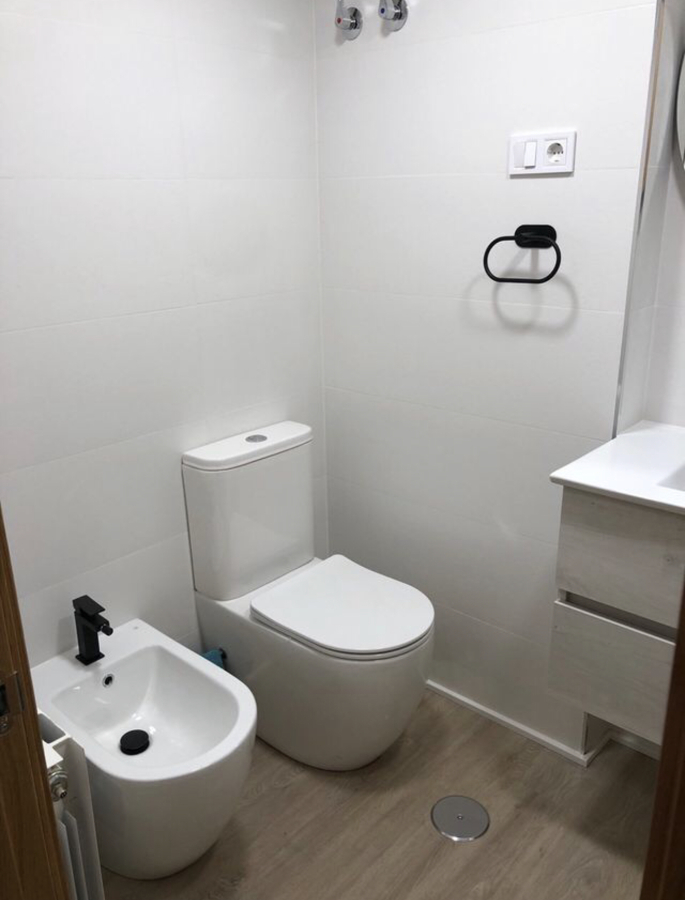 Reforma baño en vallecas