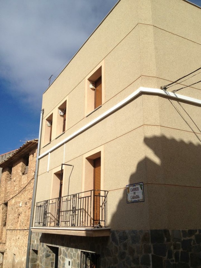 piedra proyectada