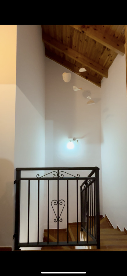 Pintado escalera de 7 m de