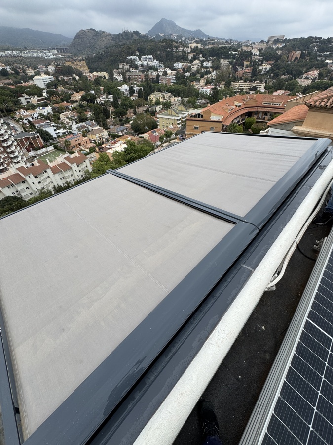 Limpieza de toldo