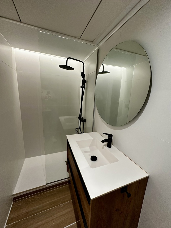 baño blanco