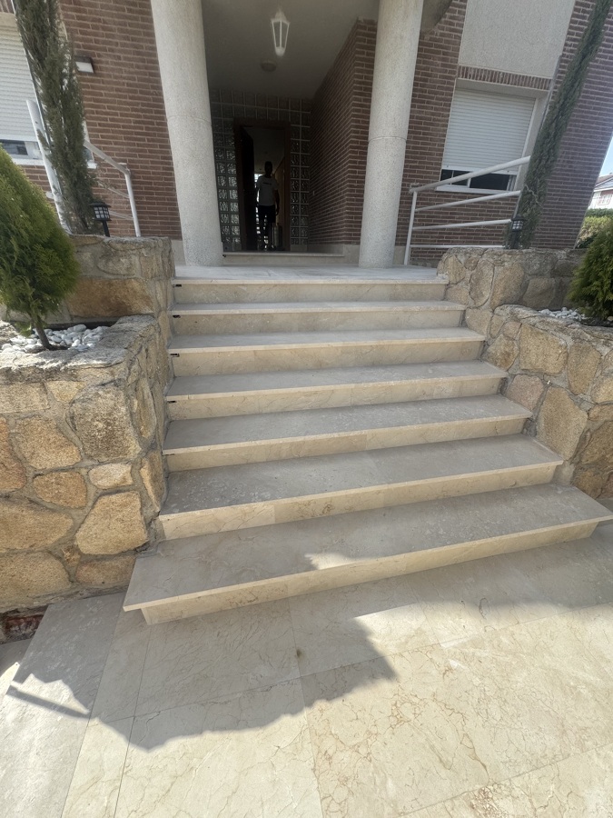 Escalera de mármol