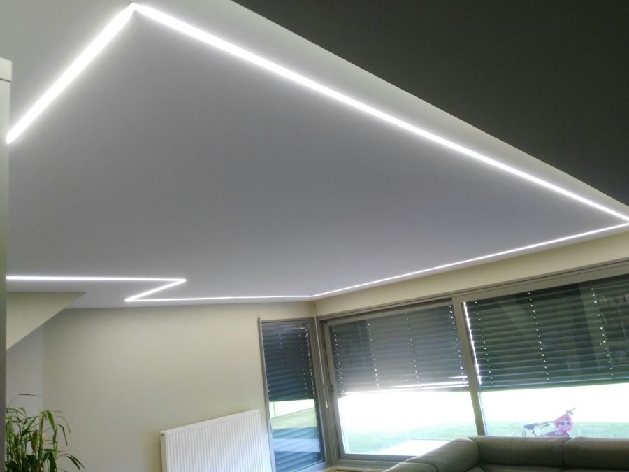 iluminación mediante tiras led