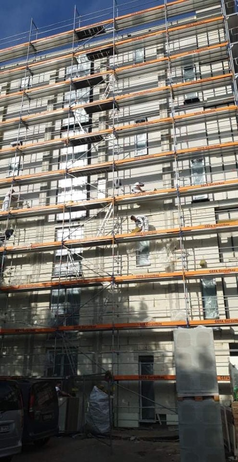 Obra fachadas