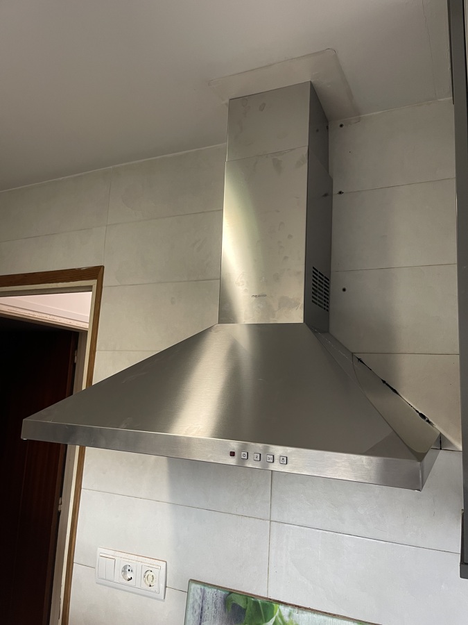 Instalación de ventilador de extracción