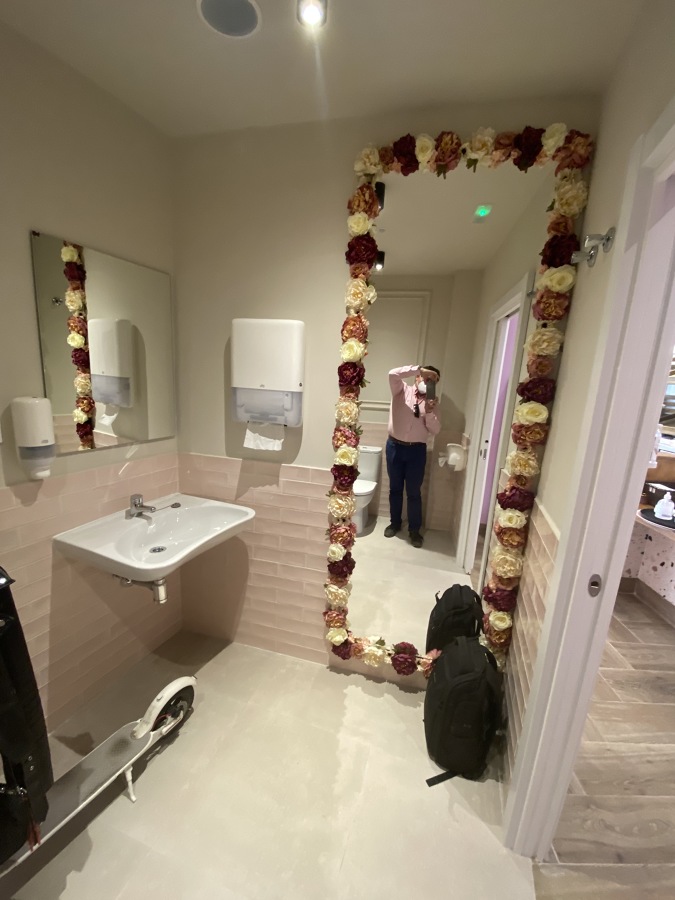 Baño cafetería