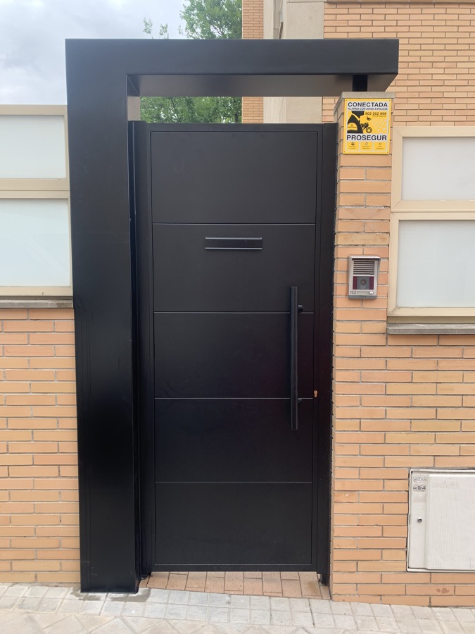 PUERTA ENTRADA BANDEJA DE CHAPAS