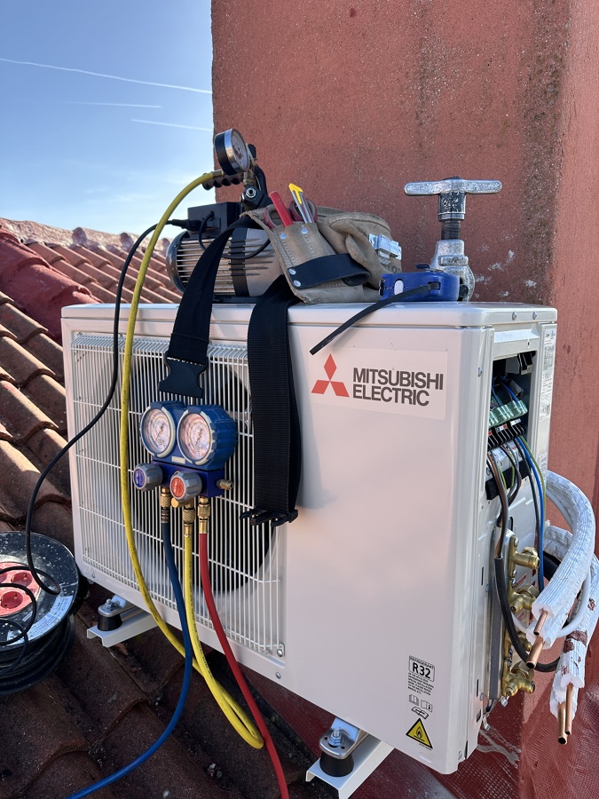 Instalación Aire Acondicionado