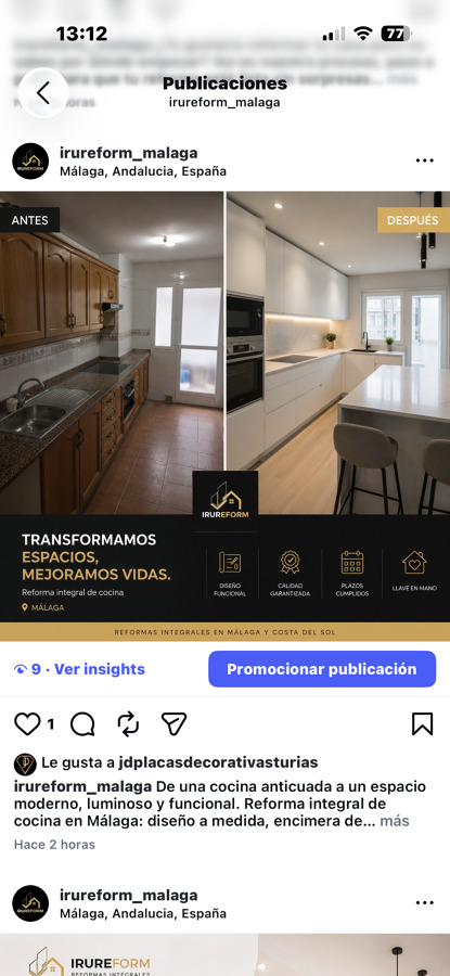 Antes y después de nuestros trabajos