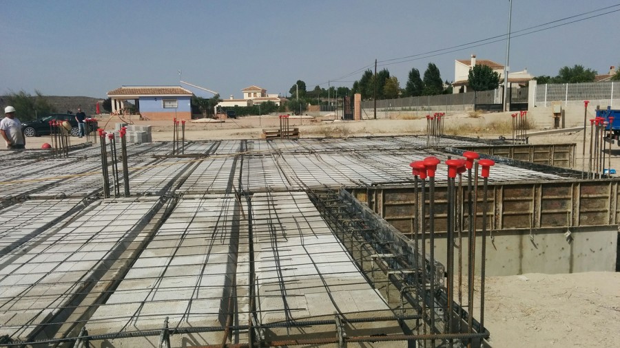Armado de forjado sanitario