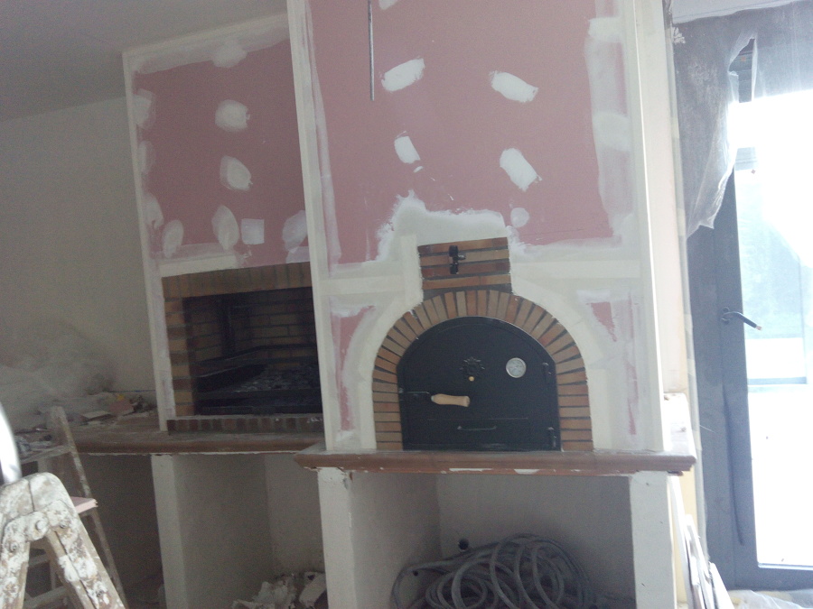 Chimenea y horno