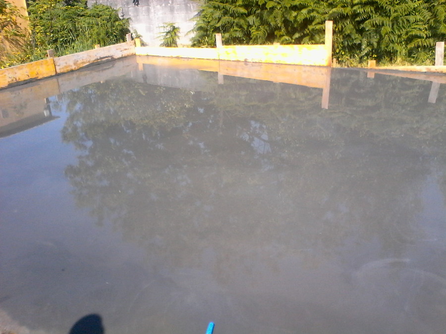 Solera de hormigon pulida
