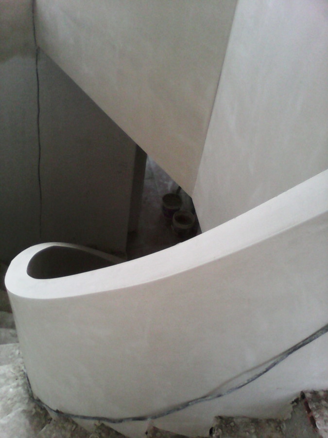 ESCALERA EN ESPIRAL EN CHALET DE LUJO EN VEDAT DE TORRENT