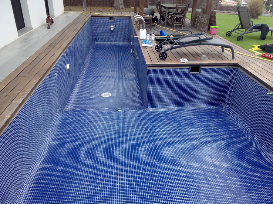 limpieza de piscina