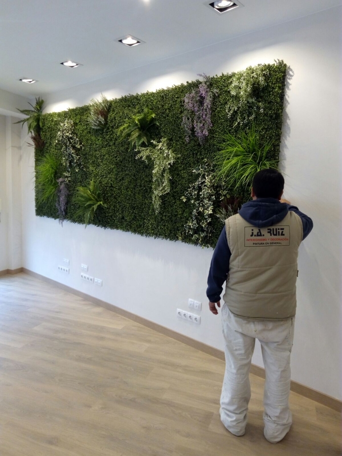 Decoración en tienda.