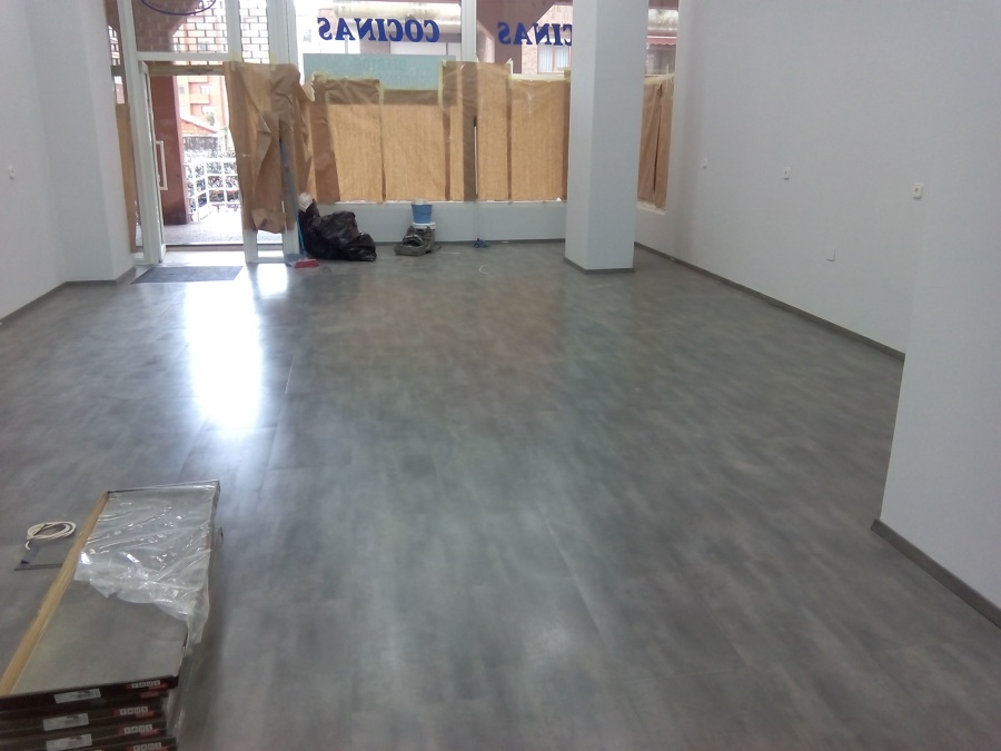 Suelo laminado.