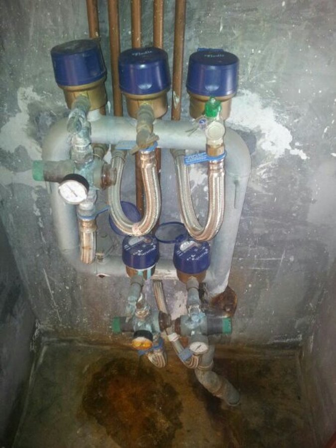 Batería de agua