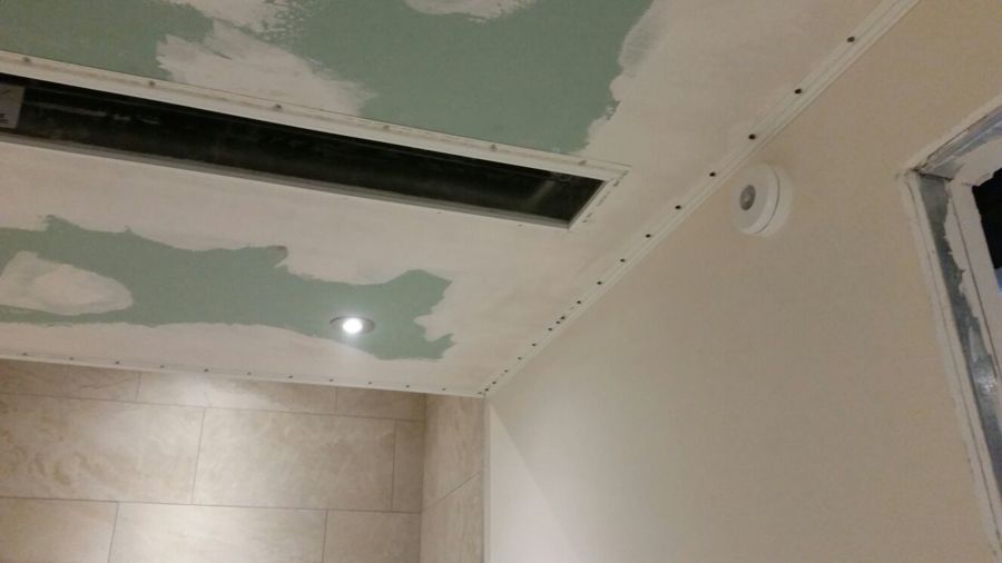 TECHO TENSADO EN LAVABO
