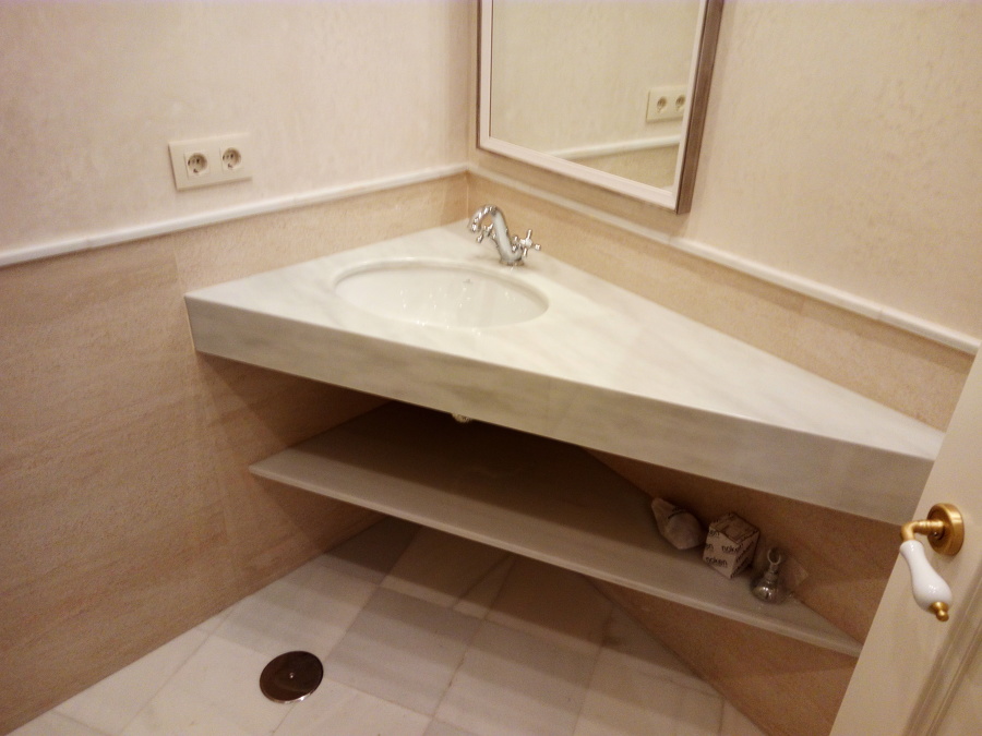 encimera de lavabo 