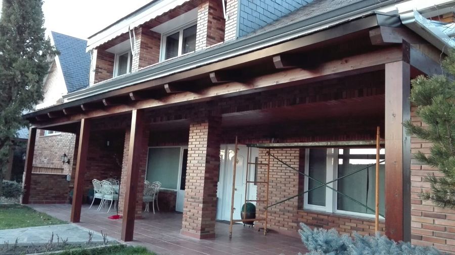 porche de vivienda 