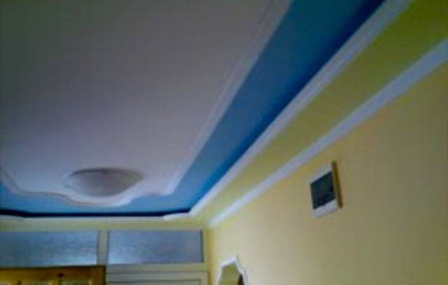 Pintado paredes, techos y molduras 