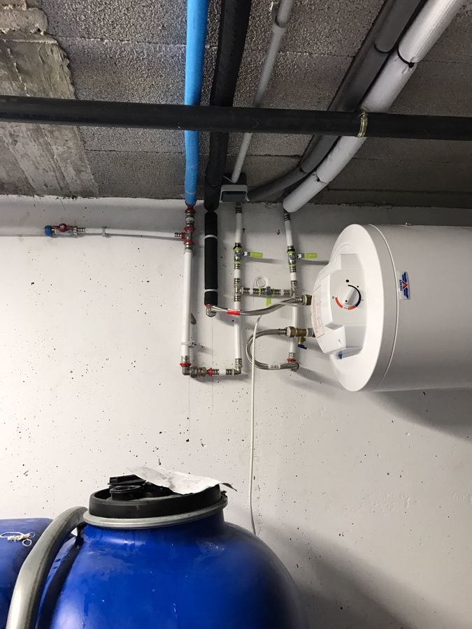 Instalación termo