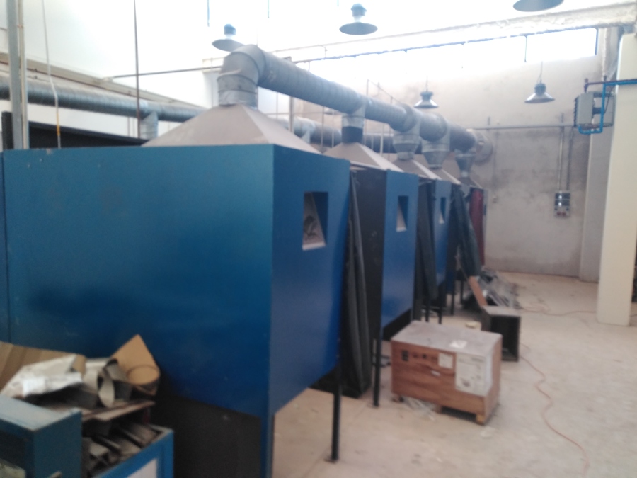 Cabinas de soldadura