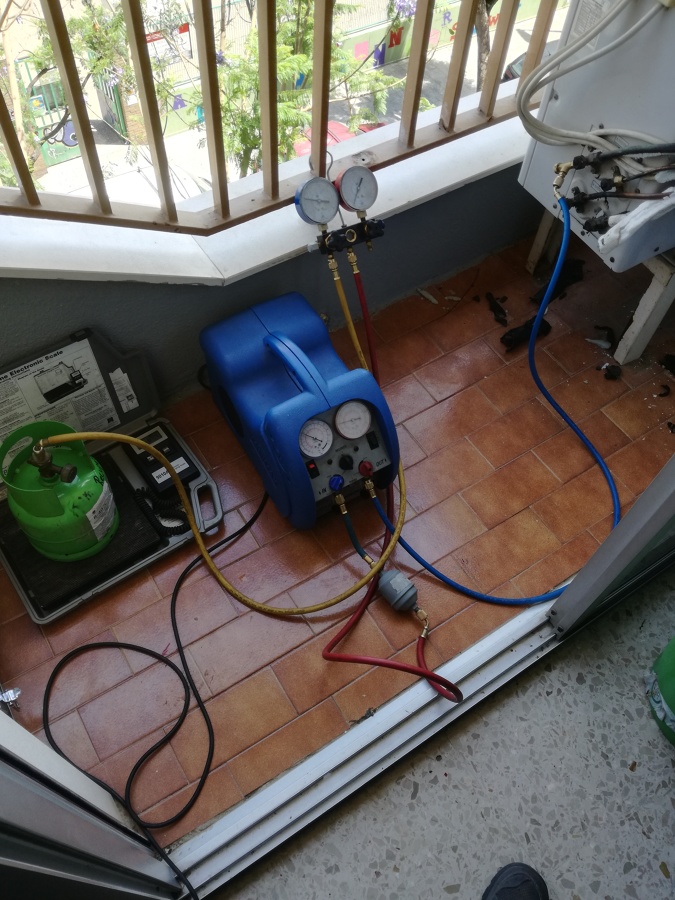 Carga de gas