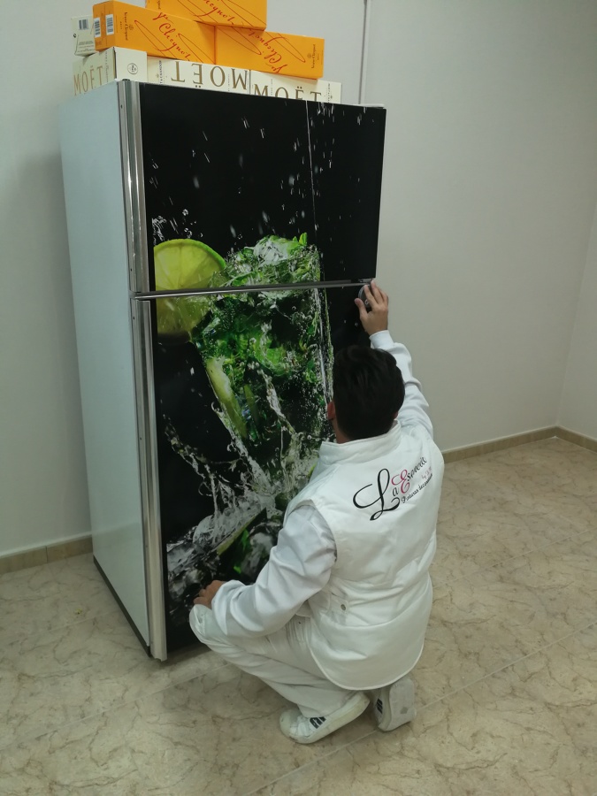 Vinilos adhesivo para electrodomésticos