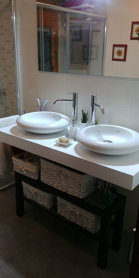 Baño con dos pozas