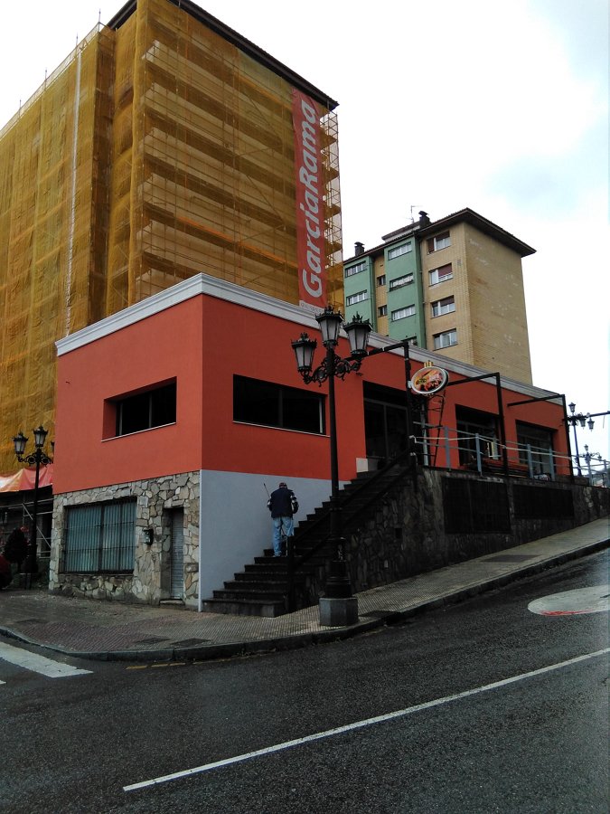 Obra bar en oviedo