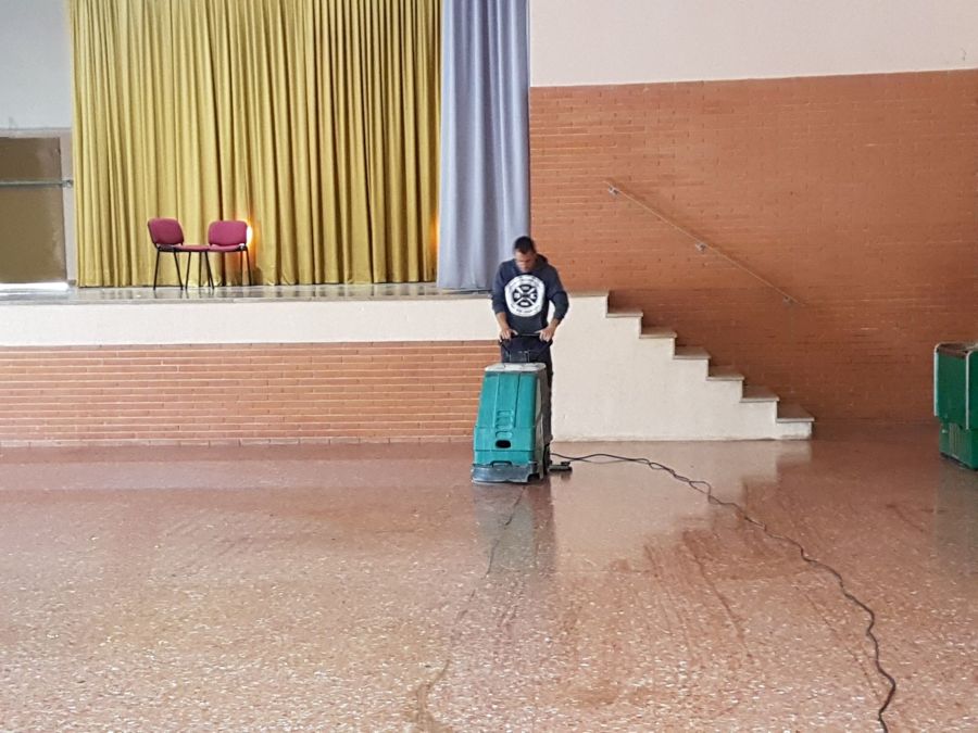 Limpieza de salones