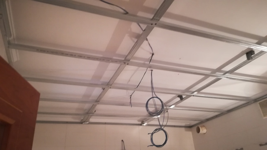 estructura metalica para techos de pladur