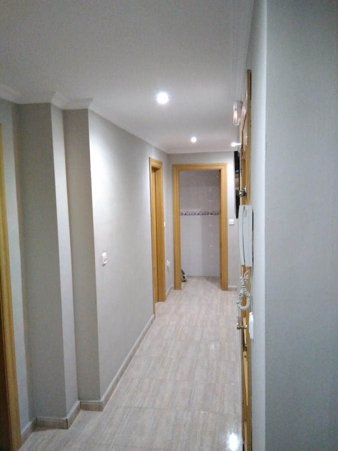 Pintado interior. Pasillo vivienda