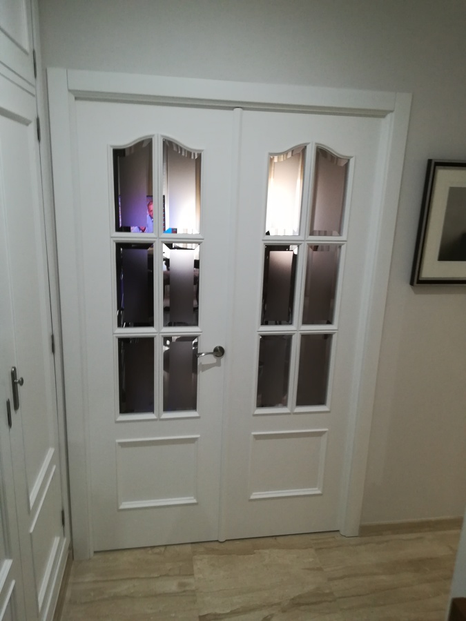 Puertas lacadas