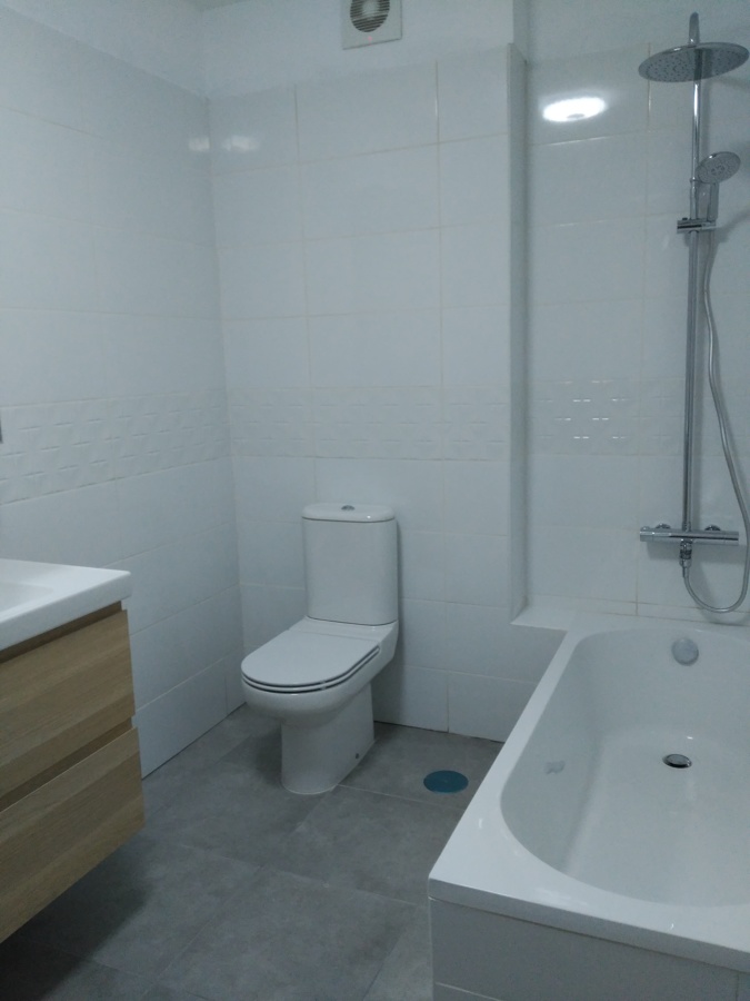 Baño renovado